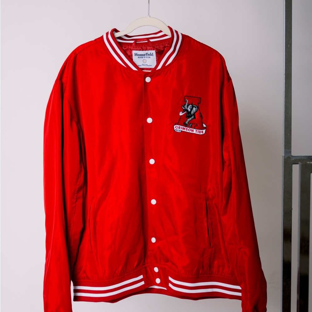 Alabama Crimson Tide Homefield Vintage Bomber Jacket